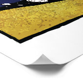 "Over the Moon"-Sternbild Poster (Ecke)