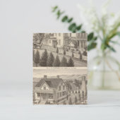 Overacker, Emerson Residenzen Postkarte (Stehend Vorderseite)