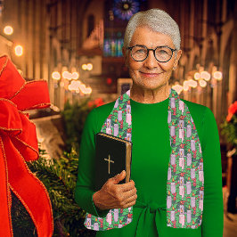  Overall Pattern of Advent Candles Rectangular Schal