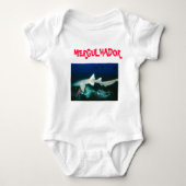 Overall trinkt Taucher Baby Strampler (Vorderseite)