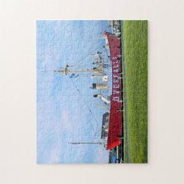 Overalls Lightship, Delaware Jigsaw Puzzle