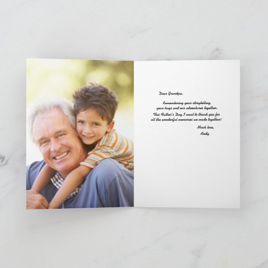 Overalls Roter T - Shirt Einladung (Innenseite)