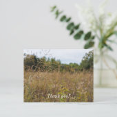 Overared Prairie Postkarte (Stehend Vorderseite)