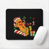 Overbaked And Over It Gingerbread Christmas Baking Mousepad (Mit Mouse)