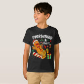 Overbaked And Over It Gingerbread Christmas Baking T-Shirt (Vorne ganz)