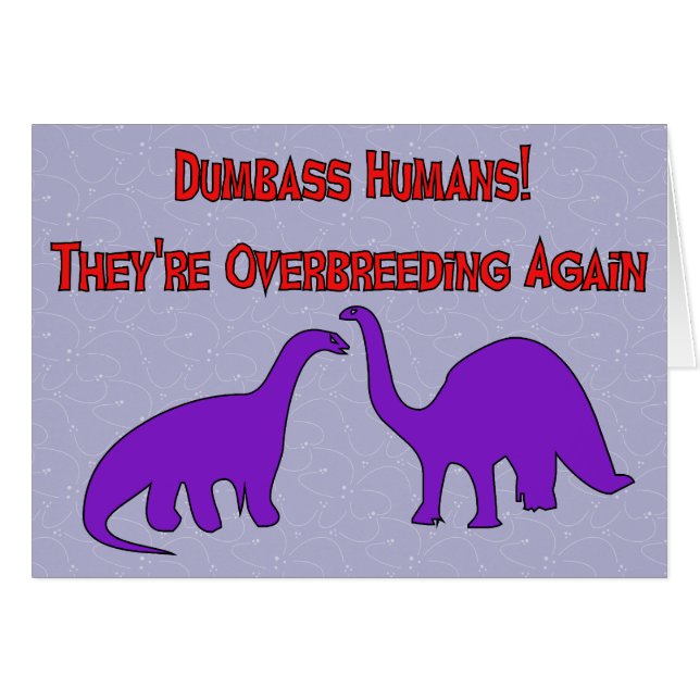 Overbreeding Dinosaurier (Vorderseite (Horizontal))