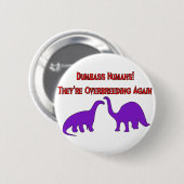 Overbreeding Dinosaurier Button (Vorne & Hinten)