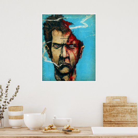 "OVERCOME WITH LONELY" POSTER (Küche)