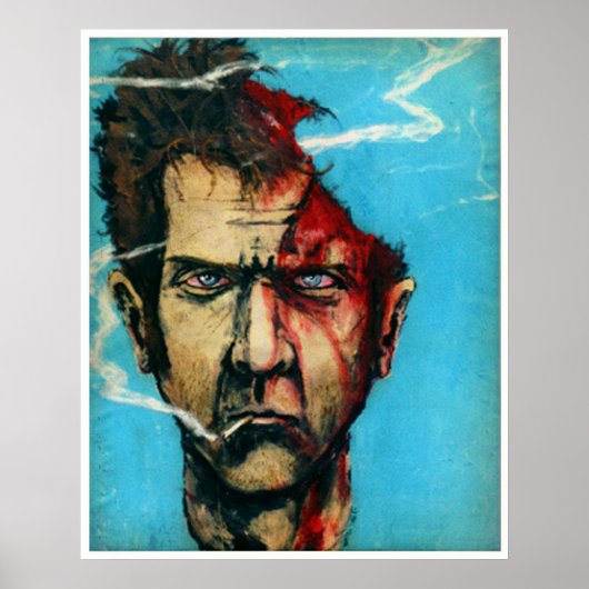 "OVERCOME WITH LONELY" POSTER (Vorne)