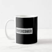 Overcomer Emwering Insrational Motivational Christ Kaffeetasse (Links)