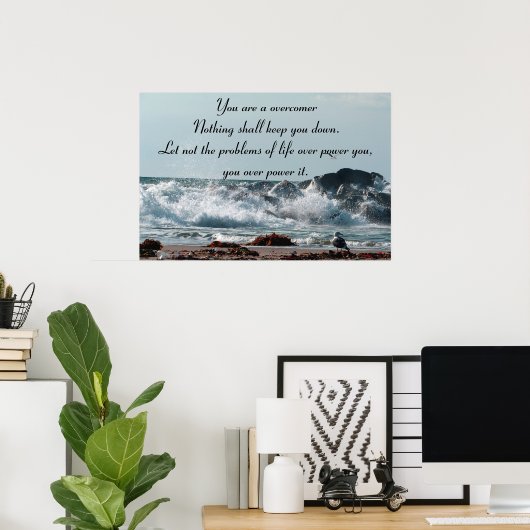 Overcomer_ Print Poster (Heimbüro)
