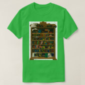 overcrowded book case Classic TShirt (Design vorne)