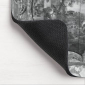 Overdoor Platte mit chinesischem Thema, c.1730 Mousepad (Ecke)
