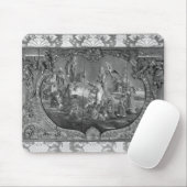 Overdoor Platte mit chinesischem Thema, c.1730 Mousepad (Mit Mouse)