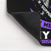Overdose Awareness Shirt In Memory Of Mom Purple R Mousepad (Ecke)