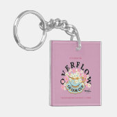 OVERFLOW Acrylic Keychain by Adiela Akoo Schlüsselanhänger (Vorderseite links)