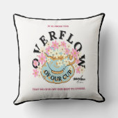 OVERFLOW-Drehkissen entworfen von Adiela Akoo Kissen (Rückseite)