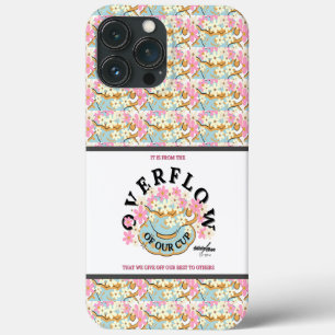OVERFLOW Floral iPhone Case von Poet Adiela Akoo