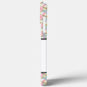 OVERFLOW Floral iPhone Case von Poet Adiela Akoo (Rückseite / Links)