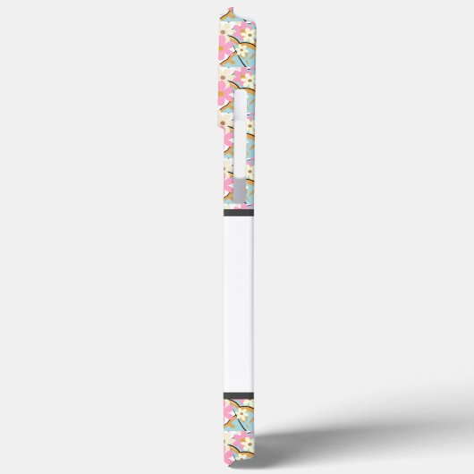 OVERFLOW Floral iPhone Case von Poet Adiela Akoo (Rückseite / Links)