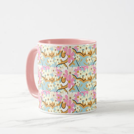 OVERFLOW Floral Mug - Adiela Akoo Tasse (Vorderseite Links)