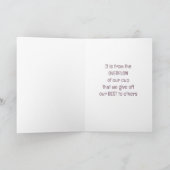 OVERFLOW Greeting Card - Adiela Akoo Karte (Innenseite)