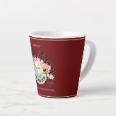 OVERFLOW Latte Mug by Adiela Akoo Milchtasse (Rechte Ecke)