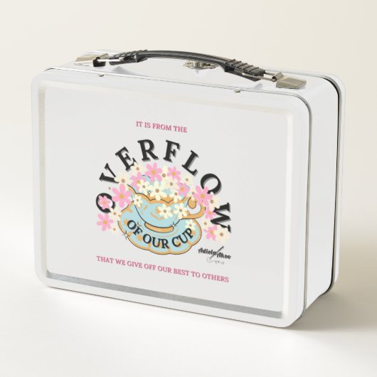 OVERFLOW Lunch Box entworfen von Adiela Akoo (Rückseite)