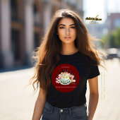 OVERFLOW Red Hues T - Shirt von Poet Adiela Akoo