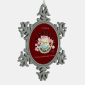 OVERFLOW Snowflake Framed Ornament (Links)