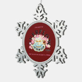 OVERFLOW Snowflake Framed Ornament (Rechts)