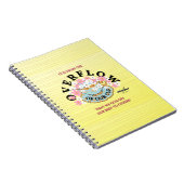 Overflow Spiral Foto Notebook von Adiela Akoo Notizblock (Rechte Seite)