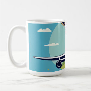 Overhead Kämpfe - Tall Giraffe Travel T - Shirt Kaffeetasse