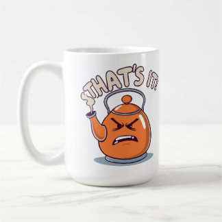Overheated - Funny Whistling Kettle Kaffeetasse