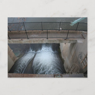 Overholser Dam Postkarte