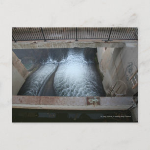 Overholser Dam Postkarte