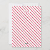 Overjoyed klassische Feiertags-Foto-Karte Feiertagskarte (Rückseite)