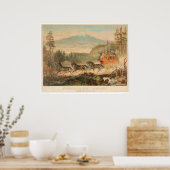 Overland Mail Company (1268A) Poster (Küche)