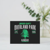 Overland Park Postkarte (Stehend Vorderseite)