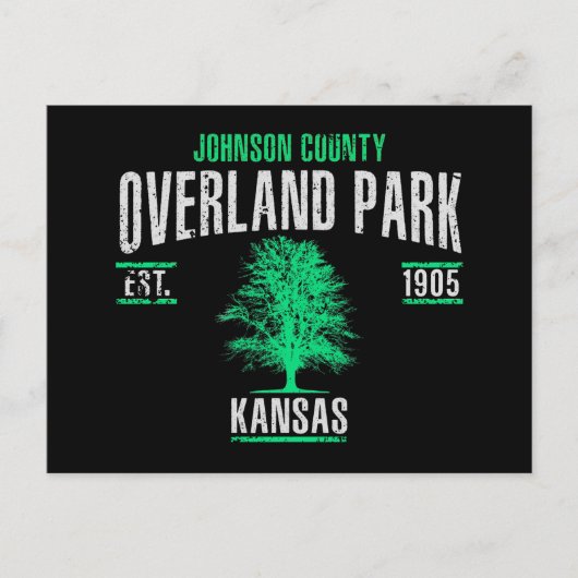 Overland Park Postkarte (Vorderseite)
