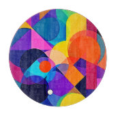 Overlapping Hues: Abstract Fusion Schneidebrett (Vorderseite)