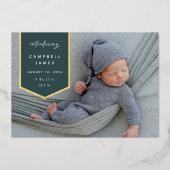 Overlay | Ankündigung von Foto zur Geburt (Vorderseite)