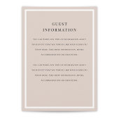 Overlay-Beilage Begleitkarte