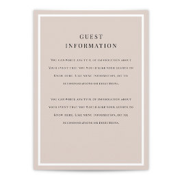 Overlay-Beilage Begleitkarte