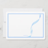 Overlay Drei-Foto-Boy-Geburtserklärung Ankündigung (Rückseite)