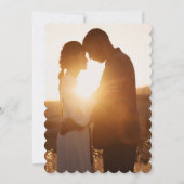 Overlay Foto Bridal Dusche Einladung (Rückseite)