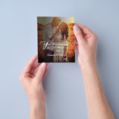 Overlay Foto Budget Hochzeitseinladung fl Flyer (Gruppe)