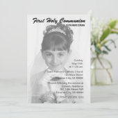 Overlay Foto Erste Kommunion-Einladungen Einladung (Stehend Vorderseite)