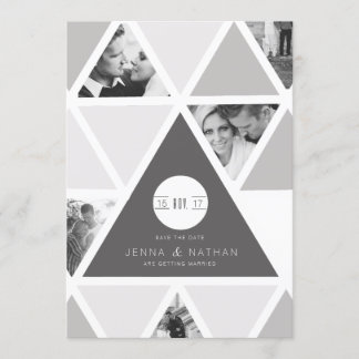 Overlay für städtisches Dreieck | Modern Save the Date