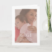 Overlay-Gigi-Muttertagskarte Karte (Vorderseite)